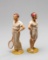 A rare pair of 1930s celluloid figurines of tennis players, early example o