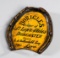 A racing plate worn by ''Doricles'' when winning the 1901 St Leger beating