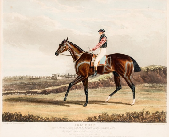 After John Frederick Herring Snr. (1795-1865) THEODORE, THE WINNER OF THE G