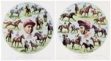 A pair of signed limited edition prints titled ''Epsom's Tribute To Lester