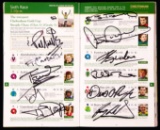 A collection of seven signed Cheltenham Gold Cup racecards, i) 2004 (Best M