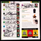A collection of five signed Champion Hurdle racecards, i) 2007 (Sublimity)