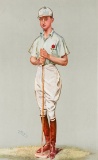 A group of eight framed Vanity Fair prints of Polo personalities, comprisin