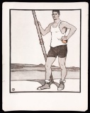 After Edward Penfield (American, 1866-1925) THE STROKE-OAR American rowing