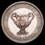 Henley Regatta Grand Challenge Cup silver prize medal, undated and no prese