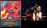 Muhammad Ali v Leon Spinks official fight programme from the Louisiana Supe