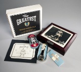 Muhammad Ali limited edition Fossil collector's watch set, No.3247/7500, ch