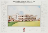 Multi-signed print for the 1995 BSI World Masters [veterans] Cricket Cup, f
