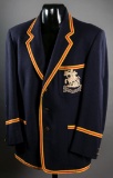 Godfrey Evans MCC blazer from the England cricket tour to South Africa 1956