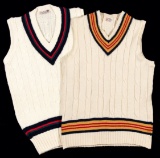 Farokh Engineer Lancashire CCC sleeveless cricket sweater, sold together wi