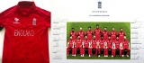 James Tredwell's squad signed/worn 2013 ICC Champions Trophy England No.53
