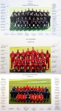 A trio of England ODI squad/staff team-signed photos from tours to Australi