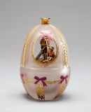 Cricket: Sarah Faberge - The Lady Taverners Egg, Serial No.17 from an editi