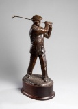 Gill Parker (contemporary) THE GOLFER J.H. TAYLOR a privately commissioned