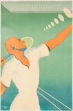 Raymond Jacques Templier (1891-1968) TENNIS PLAYER French, dated 1957, gene
