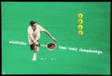 An original artwork for the 1952 Wimbledon Lawn Tennis Championships former
