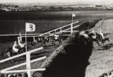 A group of six large b&w photographs featuring Grand Nationals between 1929