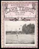 American Lawn Tennis magazine 1908-1909, including squash, racquets and cou