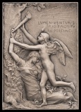 Paris 1900 Exposition Universelle International plaquette with presentation