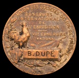 Paris 1900 Exposition Universelle Jury medal for the shooting competition h