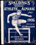 Scarce report for the St Louis 1904 Olympic Games, being a Spalding Officia