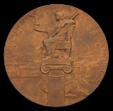 The rarer bronze version of the Stockholm 1912 Olympic Games participation