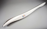 Vancouver 2010 Winter Olympics bearer's torch, designed by Leo Obstbaum, st