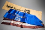 A group of four Red Rum public appearance sashes, one inscribed WRIGHT HOME
