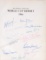 Official Football Association 1966 World Cup Report fully signed by Alf Ram
