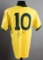 Pele signed Brazil 1970 World Cup retro jersey, signed to the reverse in bl