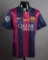 A team-signed replica of Lionel Messi's Barcelona 2015 Champions League Fin
