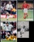 Collection of 38 signed pictures of footballers circa 1940s-1990s, ranging