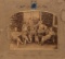 A very early original football photograph of the Harrow School team in 1868