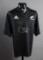 Jonah Lomu signed New Zealand All Blacks replica jersey, signed in silver m