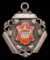 Hampshire F.A. Junior Cup medal 1906, silver & enamel, reverse engraved to