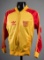 New York Cosmos 1980 Soccer Bowl tracksuit top, Adidas, yellow & red, inscr