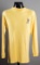 Ron Harris rare yellow Chelsea No.6 away jersey season 1969-70, long-sleeve
