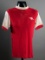 David O'Leary red & white Arsenal No.6 jersey season 1975-76, Aertex, short