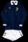 Blue Scotland No.14 jersey 1988-1991, game details unknown; sold with an ea