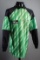 Peter Shilton signed green Derby County No.1 goalkeeping jersey circa 1990,