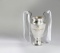 Real Madrid CF UEFA 2016-17 Champions League commemorative trophy, silver-p