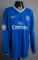 Didier Drogba match-worn blue Chelsea No.15 jersey from the Champions Leagu