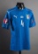 Matteo Darmian blue Italy Euro 2016 No.4 jersey, match-prepared short-sleev