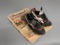 Signed pair of Ryan Giggs match-worn football boots from season 1993-94, bl