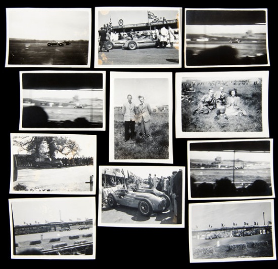 A group of eleven privately-taken unpublished photographs from the Grand Pr