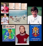 An England 1966 World Cup collection album, comprising autographs of the 22