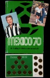 German collector's card album issued for the 1970 World Cup, Mexico 70, Ber