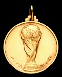 FIFA 1982 World Cup winner's medal, .750 continental gold by Bertoni of Mil