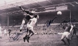 A b&w photographic print of the 1970 F.A. Cup final autographed by the Chel