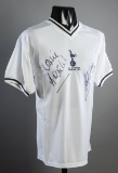 Tottenham Hotspur 1981 F.A. Cup Final retro jersey double-signed by Ossie A